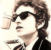 Bob Dylan al microfono